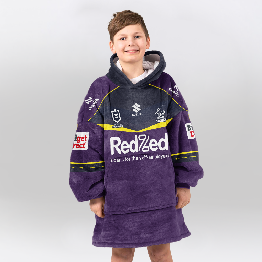 Melbourne Unisex Home Blanket Hoodie