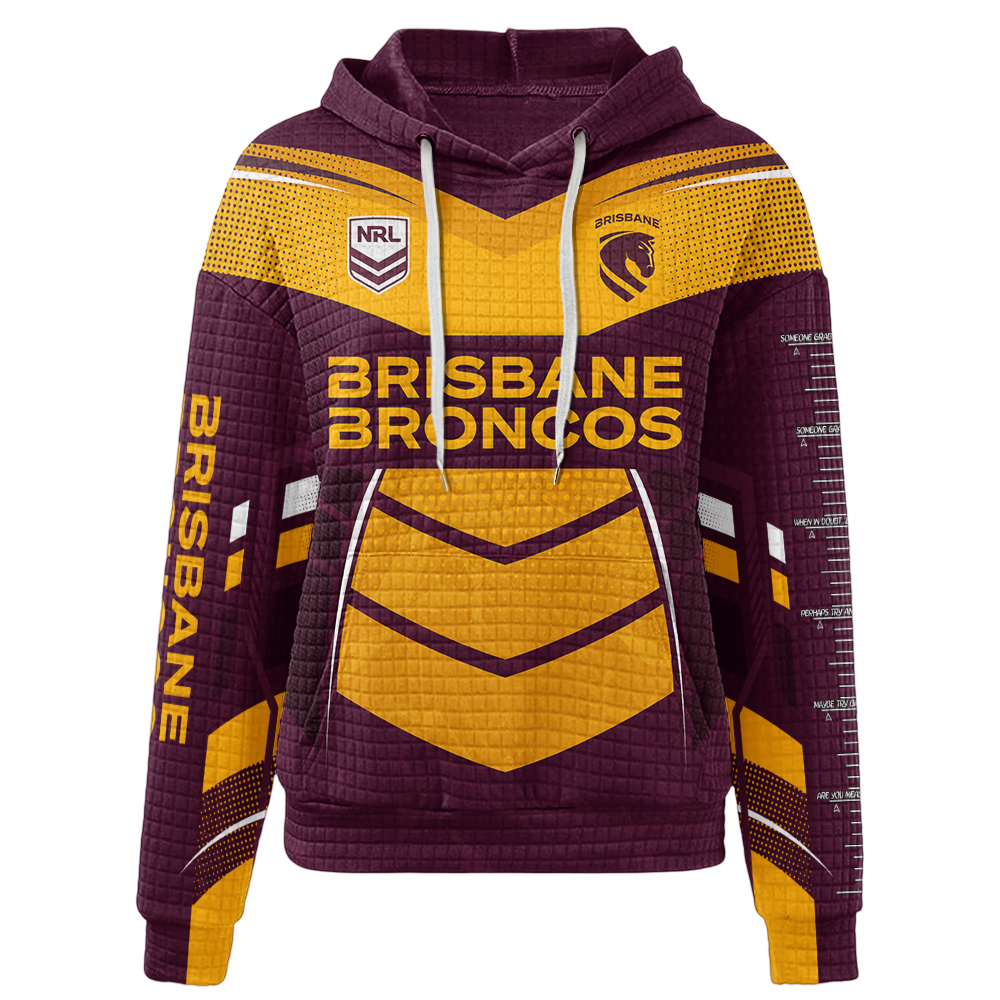Brisbane Unisex Waffle Hoodie