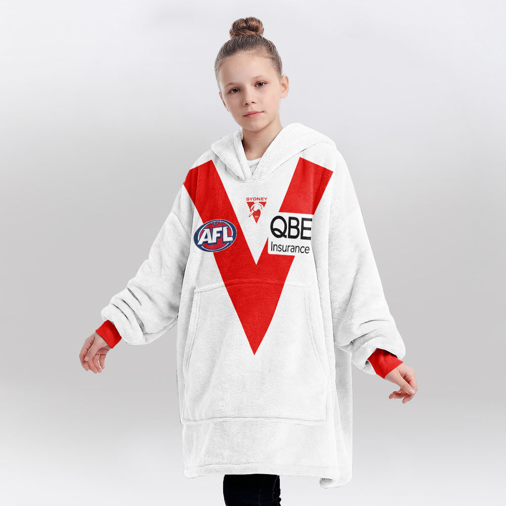 Sydney Football Unisex Blanket Hoodie