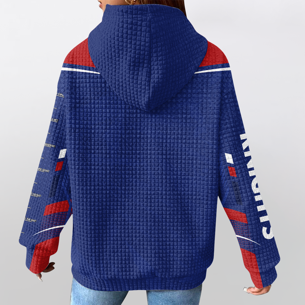 Newcastle Unisex Waffle Hoodie