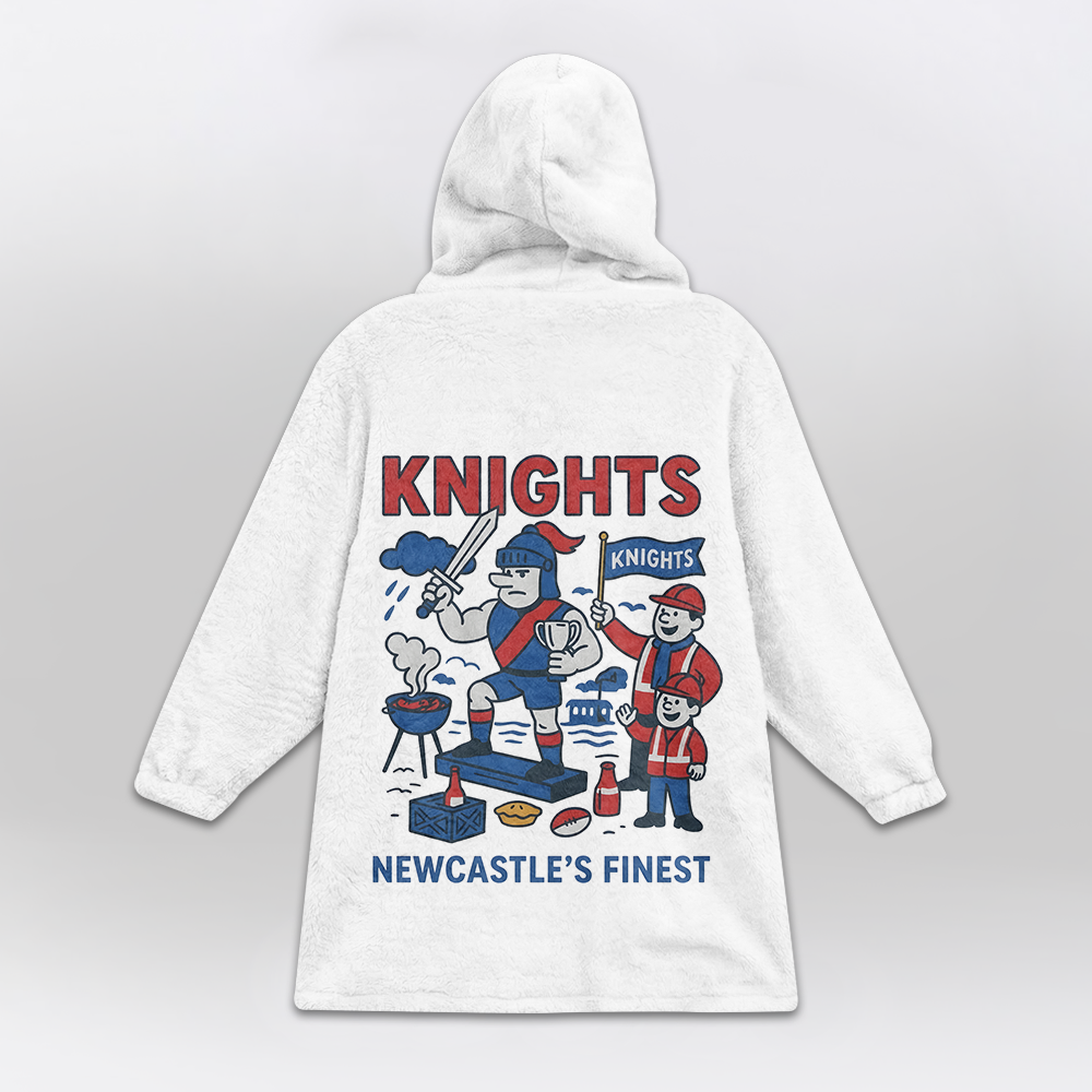 Newcastle Unisex Blanket Hoodie