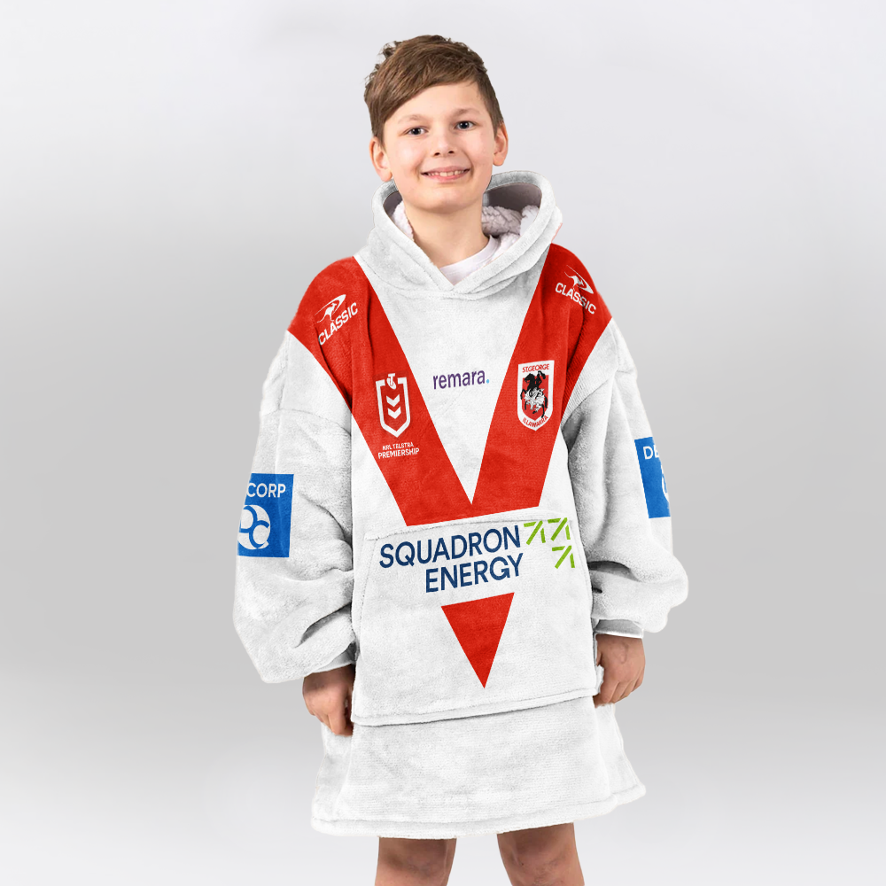 St. George Illawarra Unisex Blanket Hoodie