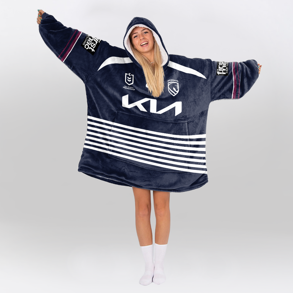 Brisbane Unisex Blanket Hoodie