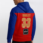 Brisbane Football Unisex Waffle Hoodie