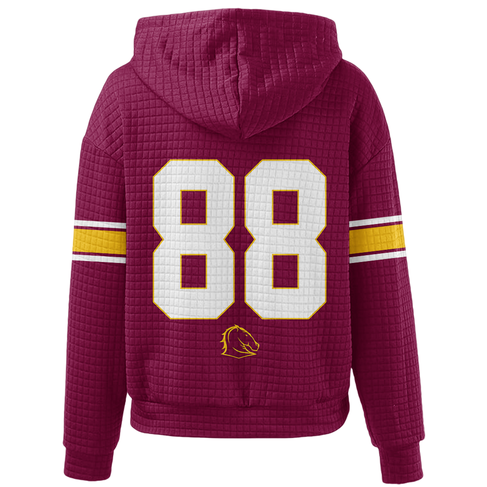 Brisbane Unisex Waffle Hoodie