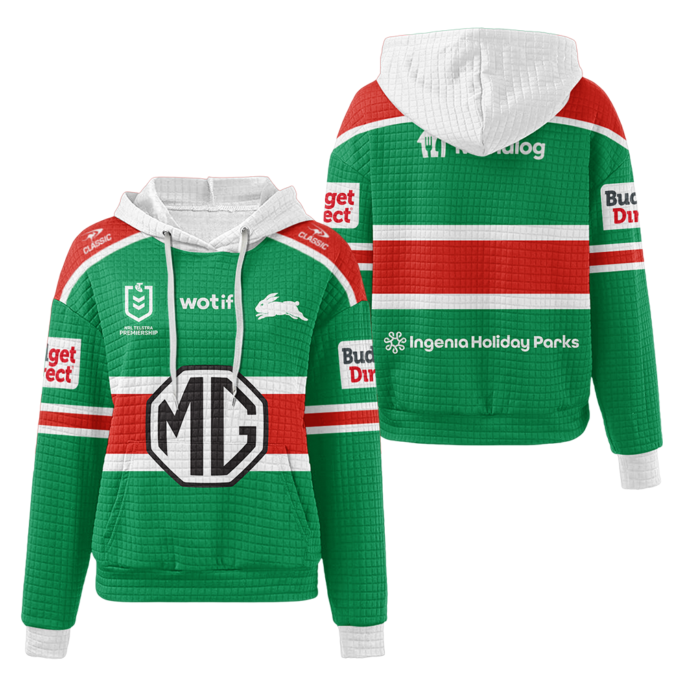 South Sydney Unisex Away Waffle Hoodie