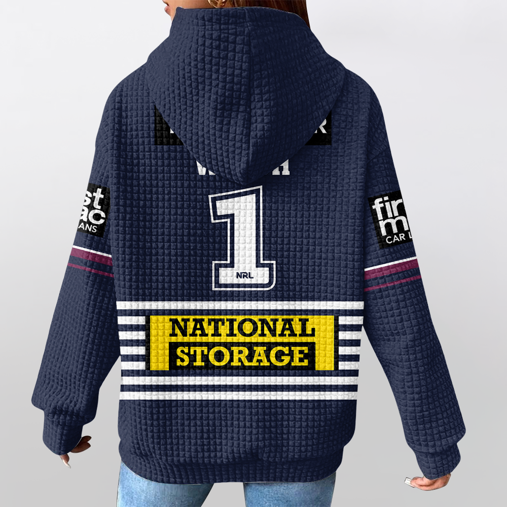 Brisbane Unisex Waffle Hoodie