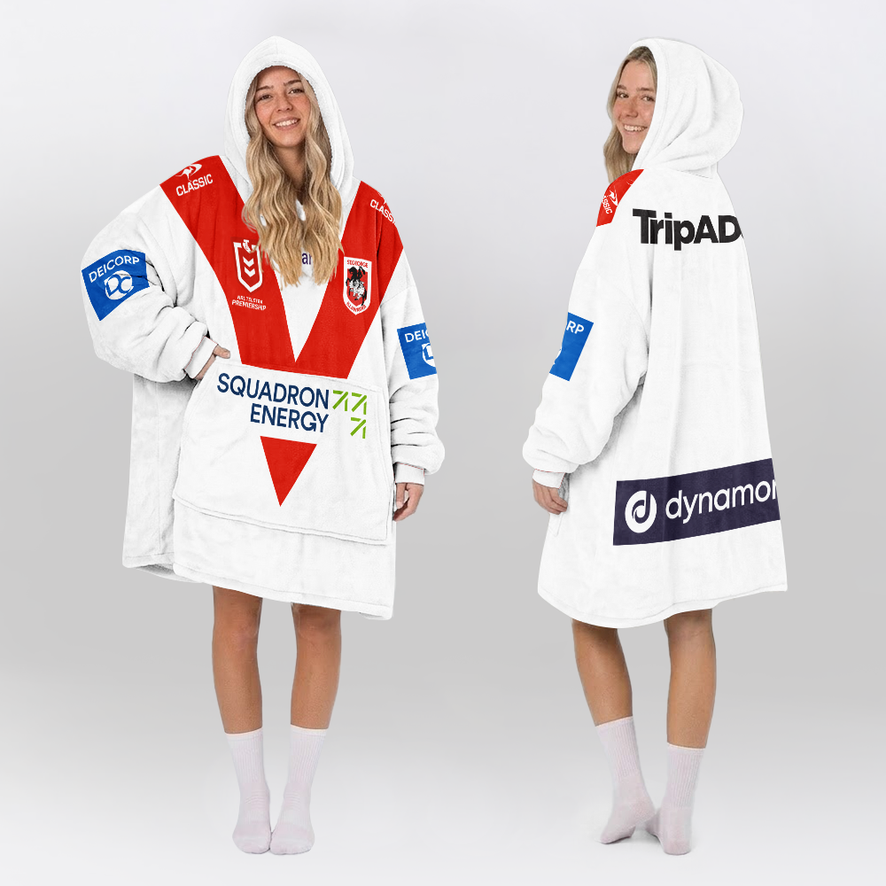 St. George Illawarra Unisex Blanket Hoodie