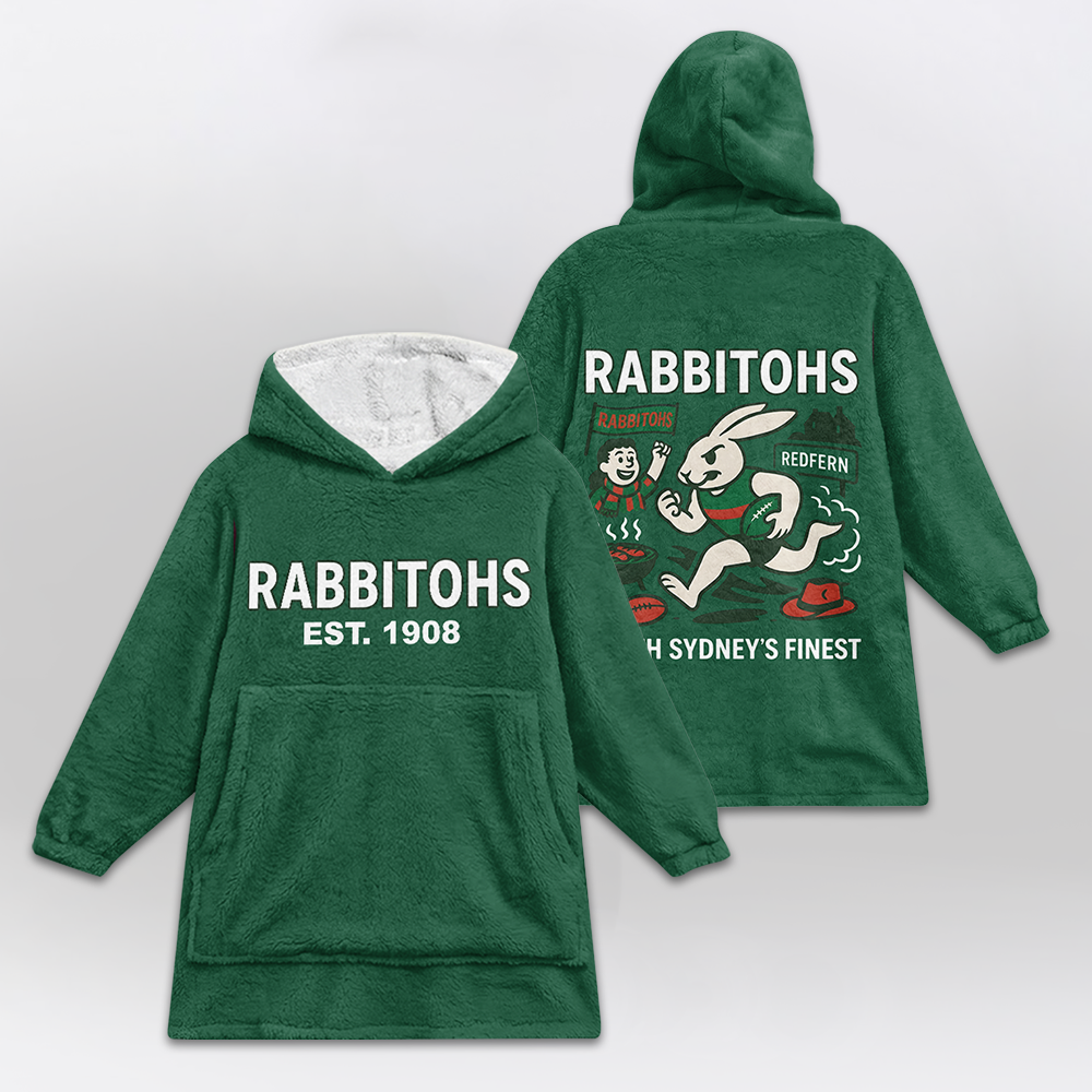 South Sydney Unisex Blanket Hoodie