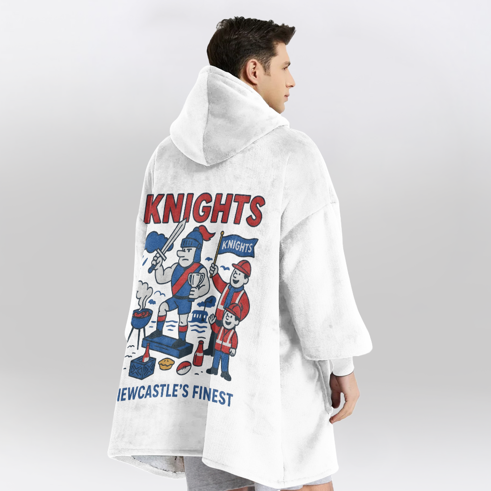 Newcastle Unisex Blanket Hoodie