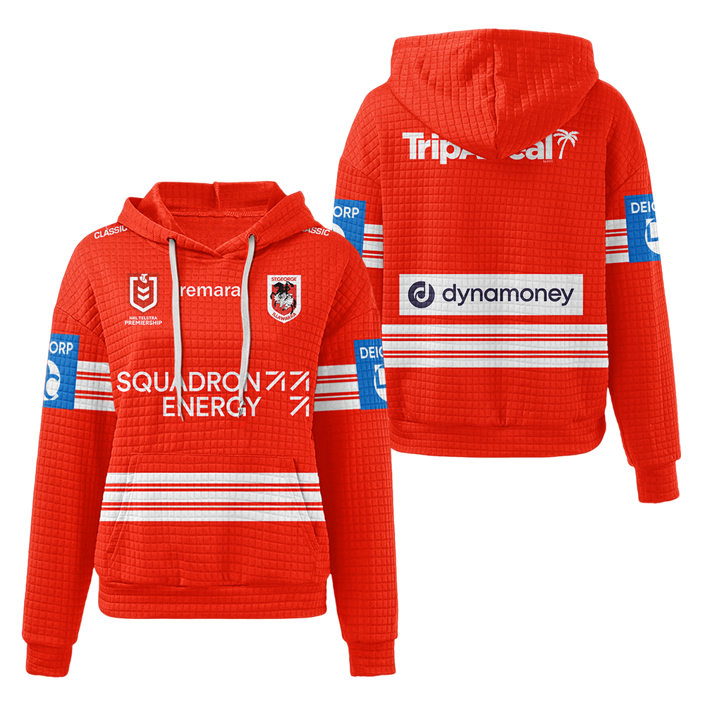 St. George Illawarra Unisex Waffle Hoodie