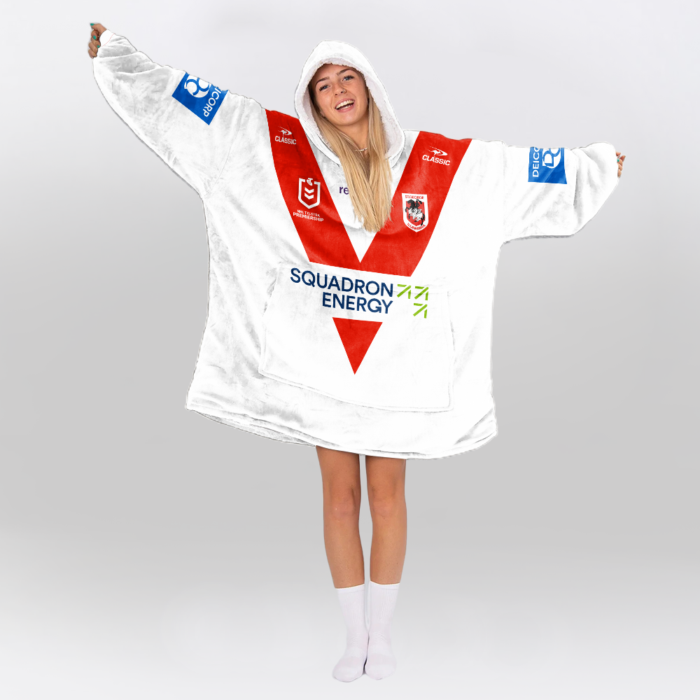 St. George Illawarra Unisex Blanket Hoodie