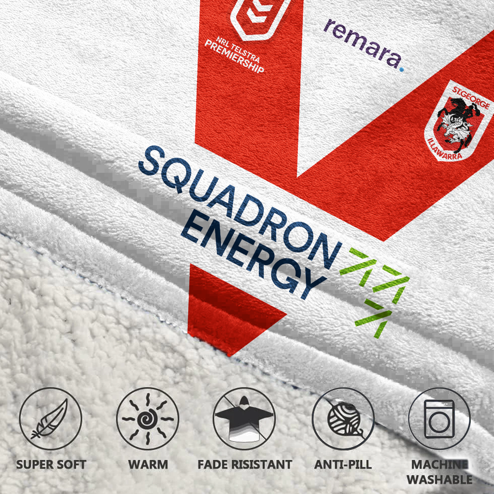 St. George Illawarra Unisex Blanket Hoodie