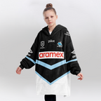 Cronulla-Sutherland Unisex Blanket Hoodie