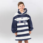 Geelong Football Blanket Hoodie