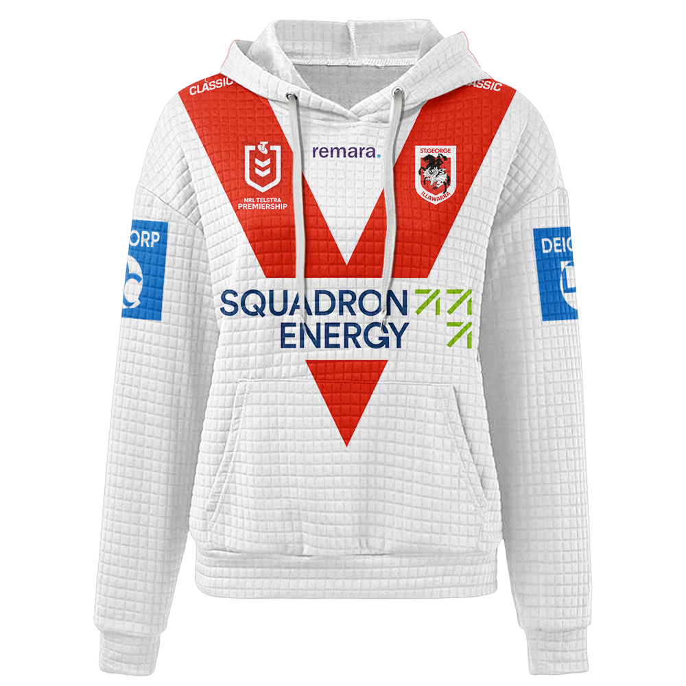St. George Illawarra Unisex Waffle Hoodie