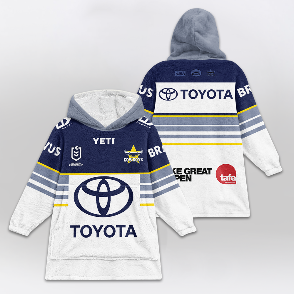 North Queensland Unisex Blanket Hoodie