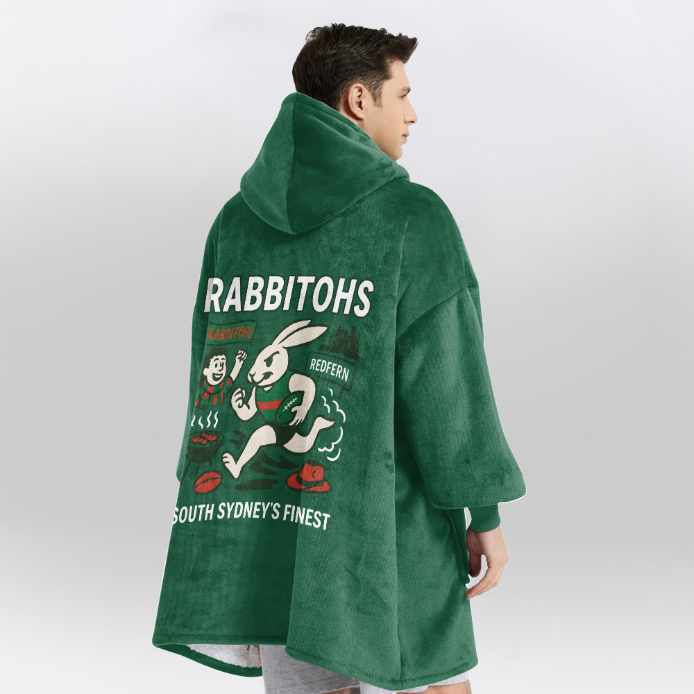 South Sydney Unisex Blanket Hoodie