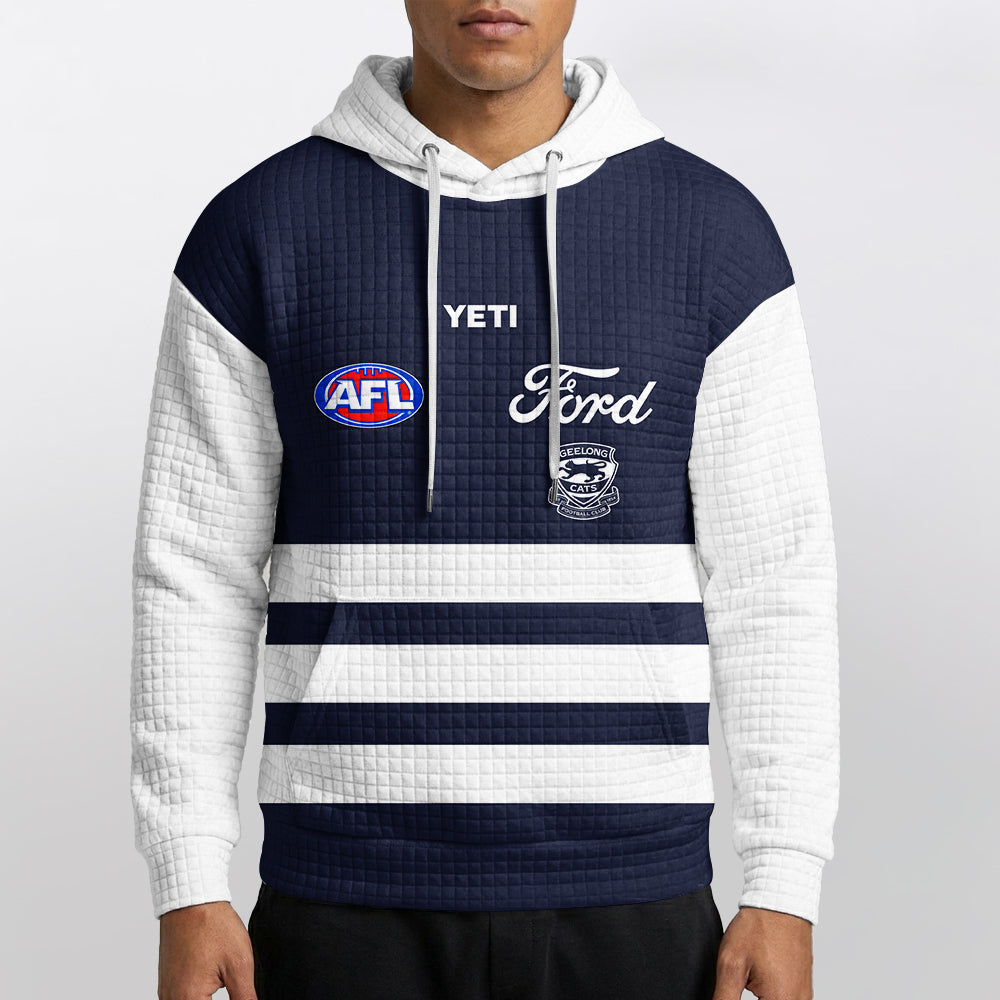 Geelong Football Unisex Waffle Hoodie