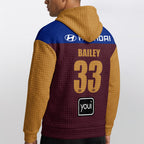 Brisbane Football Unisex Waffle Hoodie