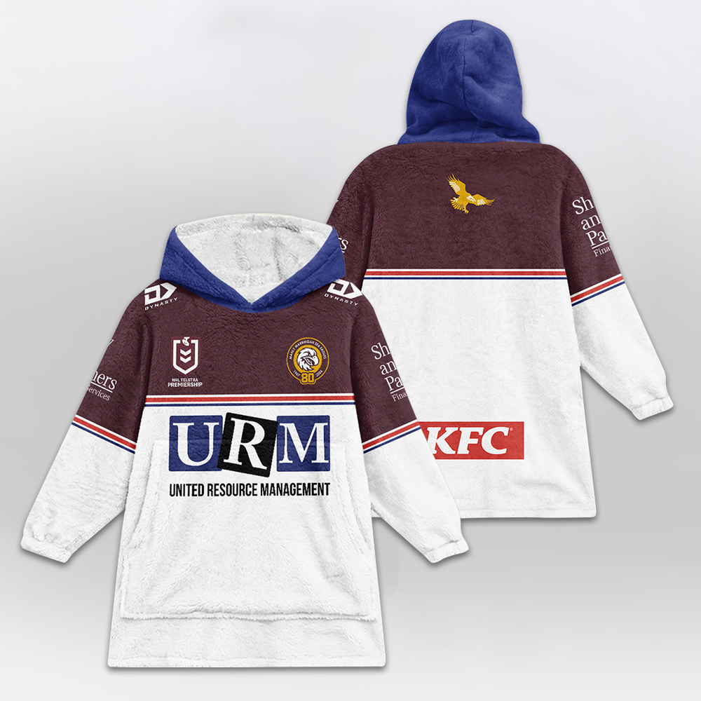 Manly Warringah Unisex Blanket Hoodie