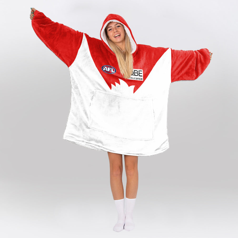 Sydney Football Unisex Blanket Hoodie