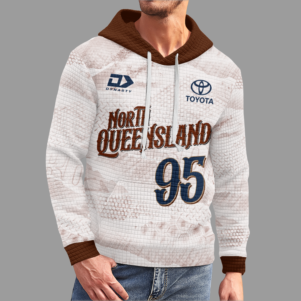 North Queensland Unisex Waffle Hoodie