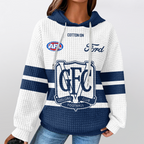 Geelong Football Unisex Waffle Hoodie