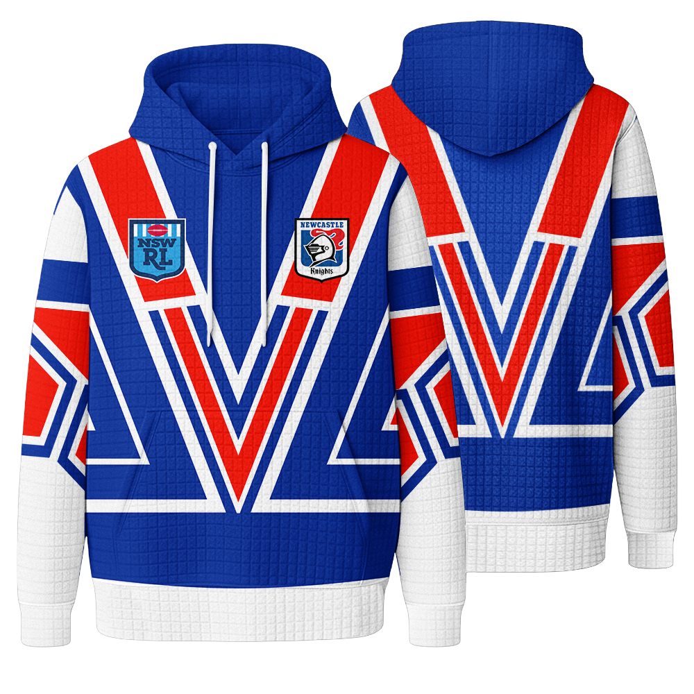 Newcastle Unisex Waffle Hoodie