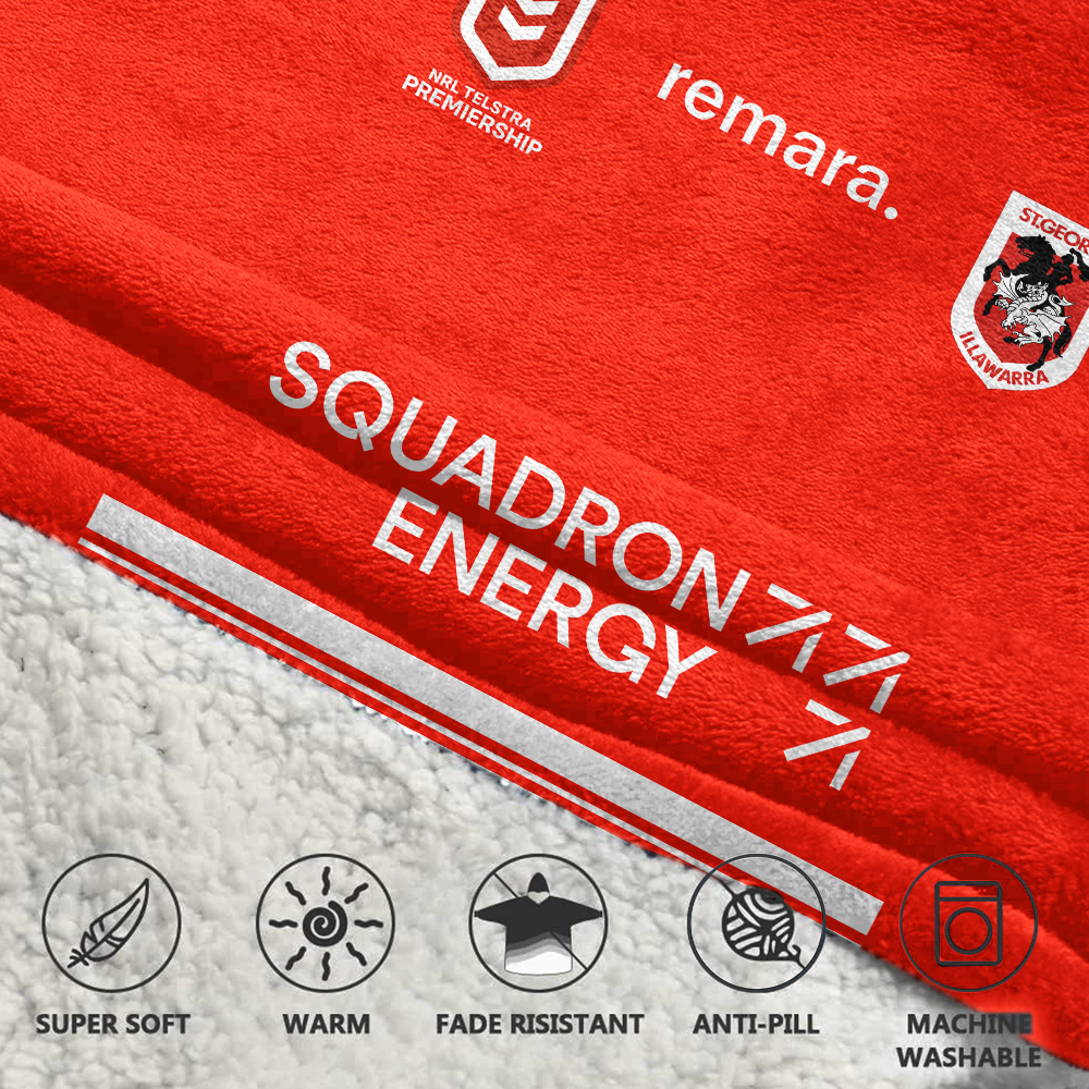 St. George Illawarra Unisex Blanket Hoodie
