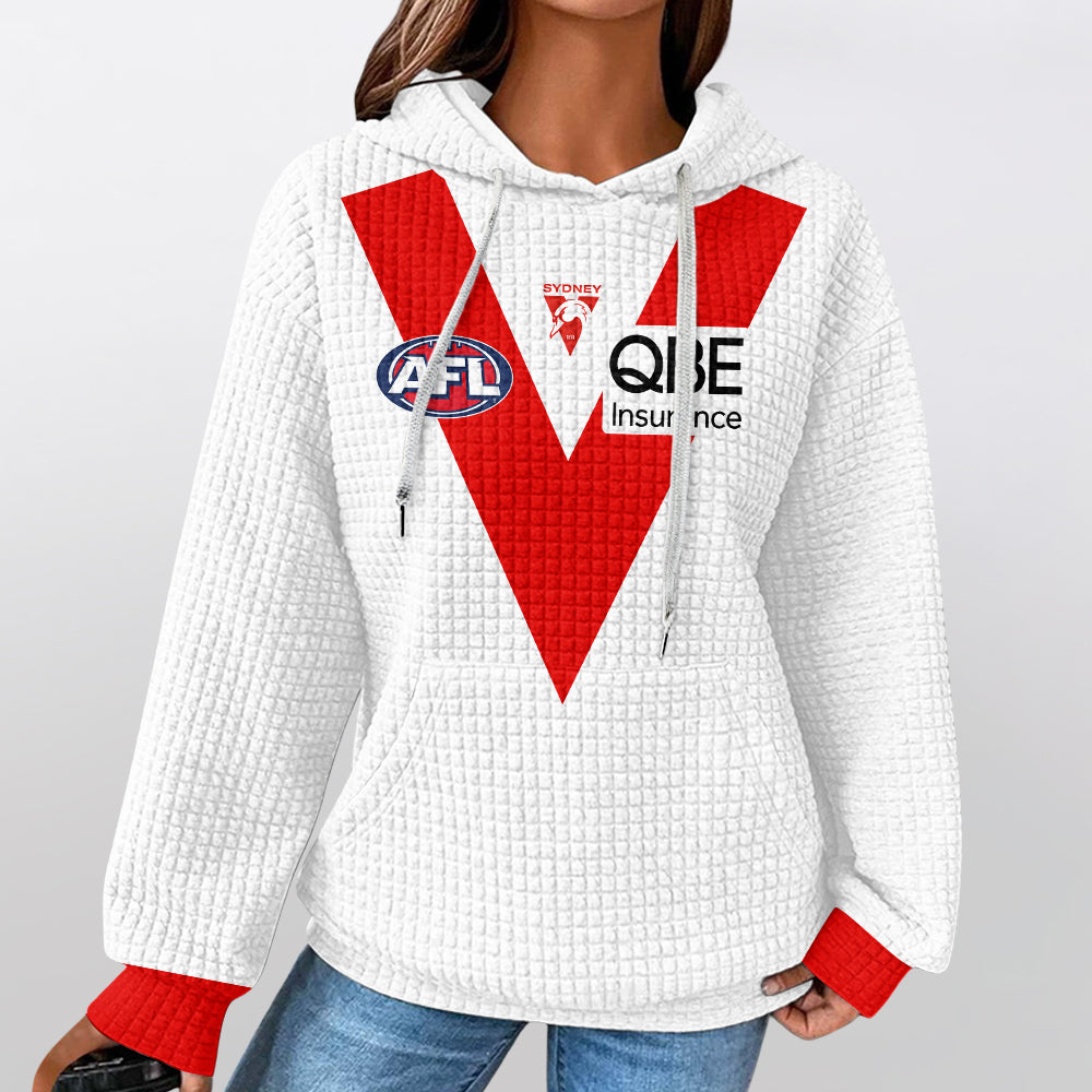 Sydney Football Unisex Waffle Hoodie