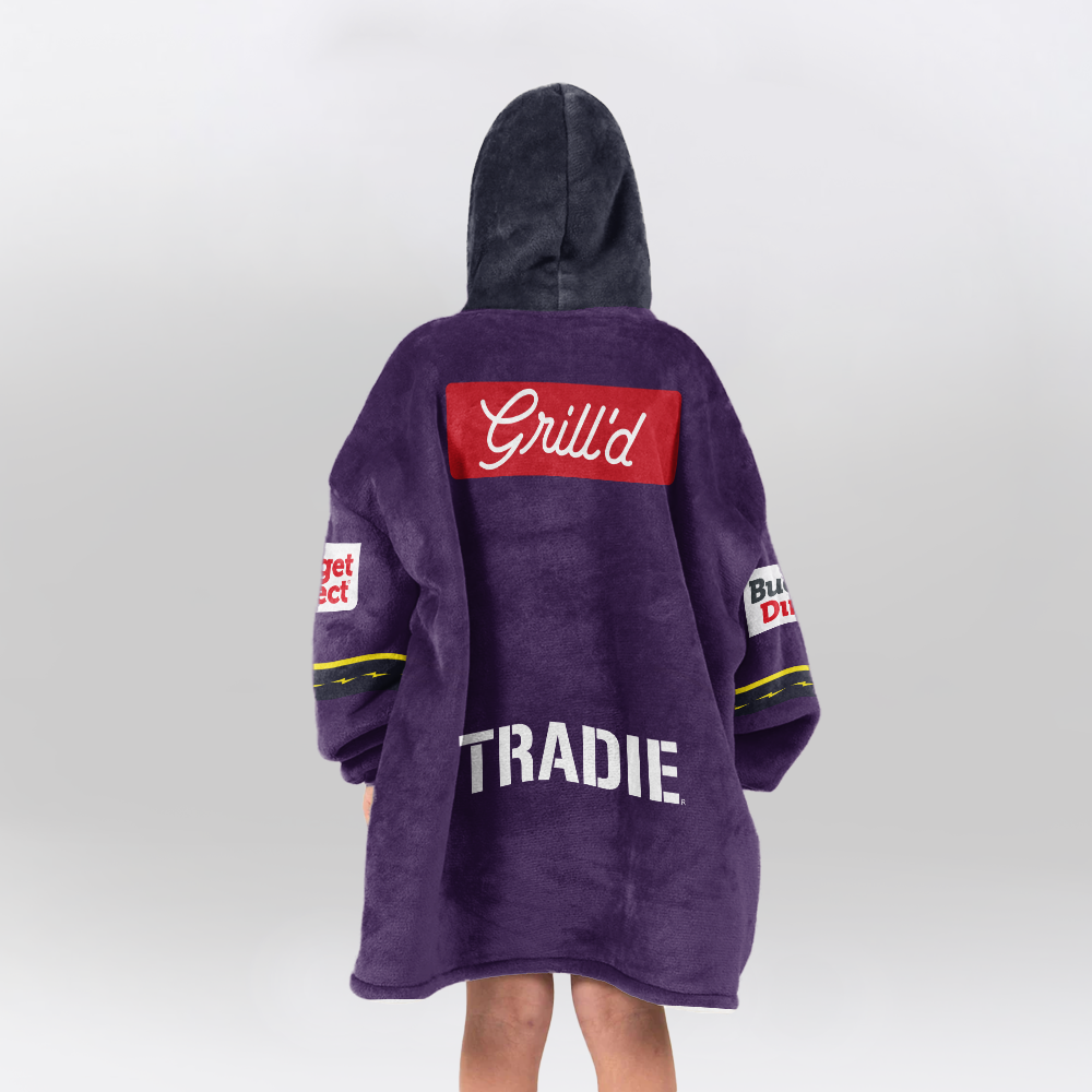 Melbourne Unisex Home Blanket Hoodie