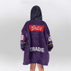 Melbourne Unisex Home Blanket Hoodie