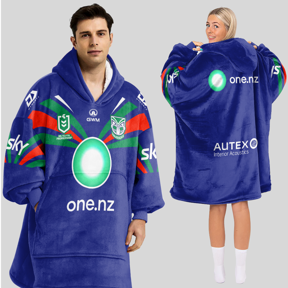 New Zealand Unisex Blanket Hoodie