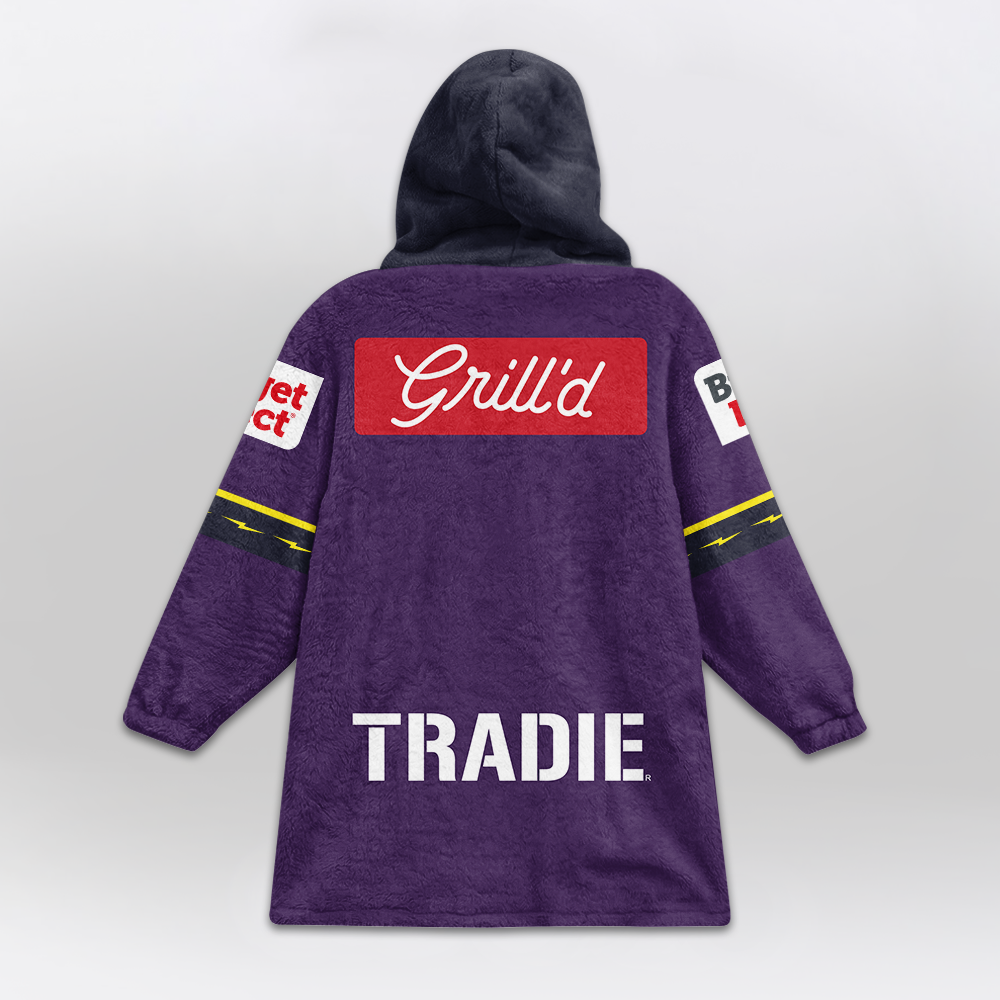 Melbourne Unisex Home Blanket Hoodie