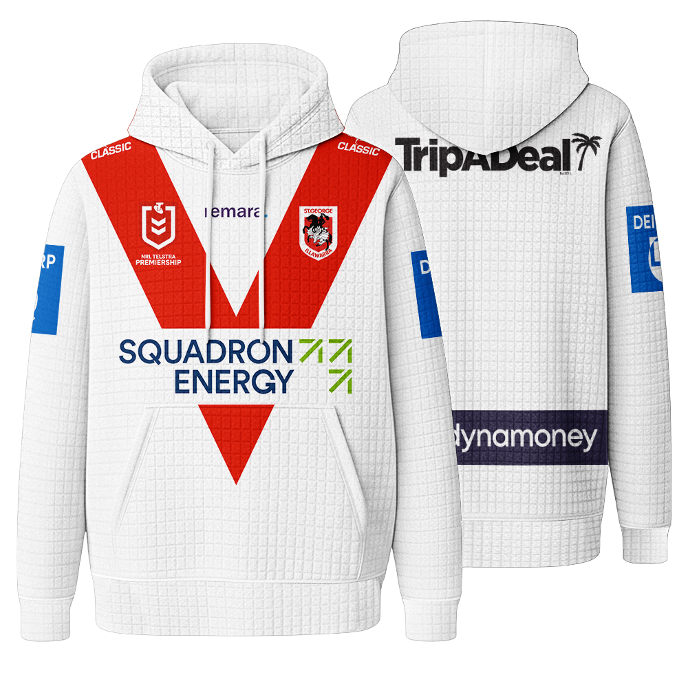 St. George Illawarra Unisex Waffle Hoodie