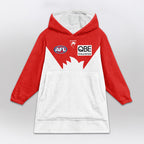 Sydney Football Unisex Blanket Hoodie