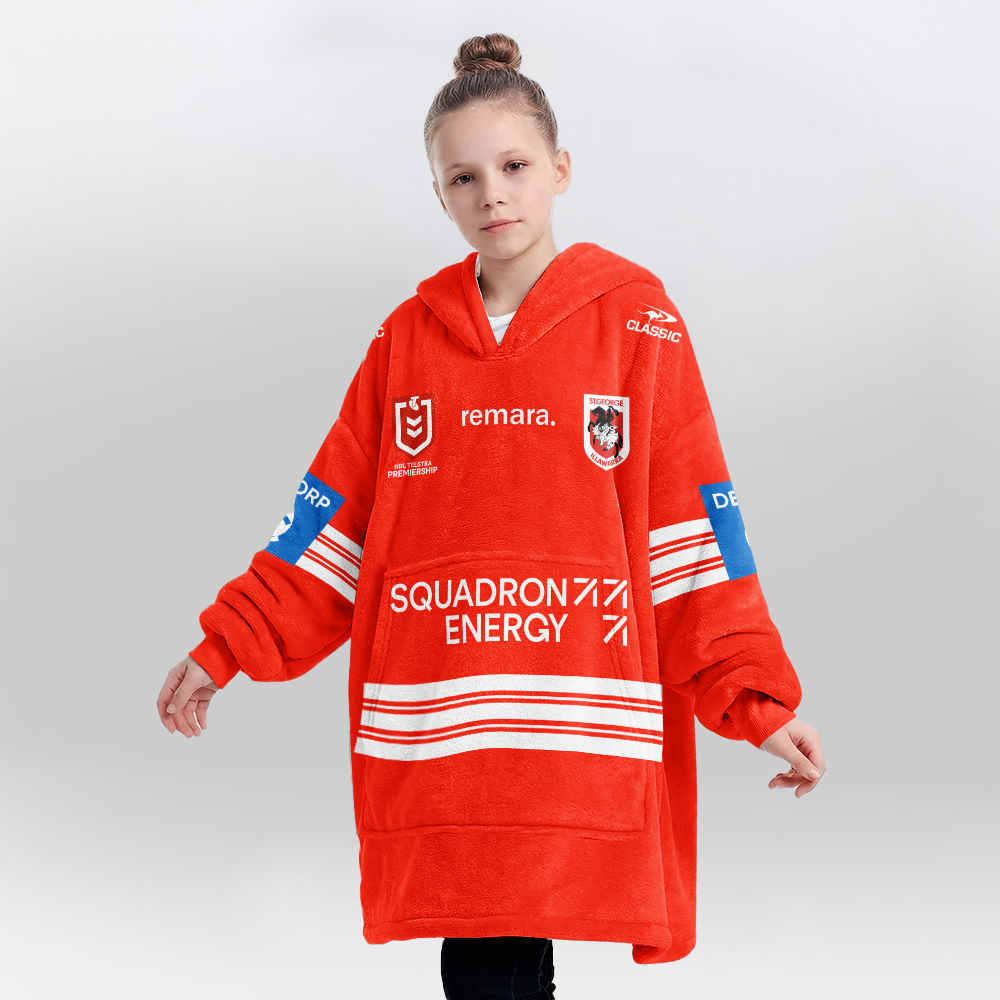 St. George Illawarra Unisex Blanket Hoodie