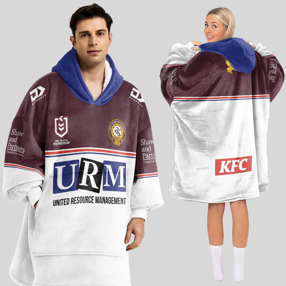 Manly Warringah Unisex Blanket Hoodie