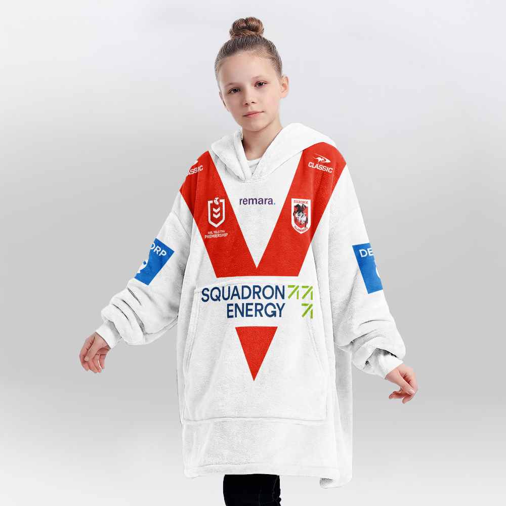 St. George Illawarra Unisex Blanket Hoodie