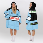 Cronulla-Sutherland Unisex Blanket Hoodie