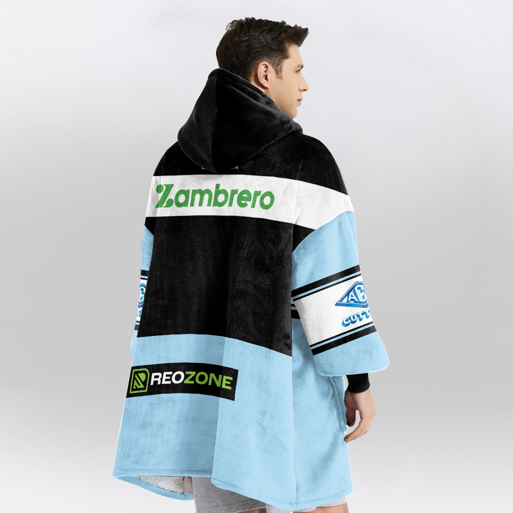 Cronulla-Sutherland Unisex Blanket Hoodie