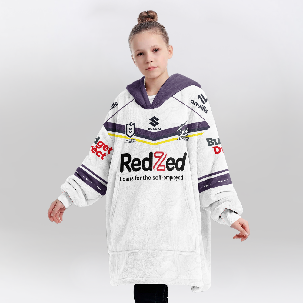 Melbourne Unisex Away Blanket Hoodie