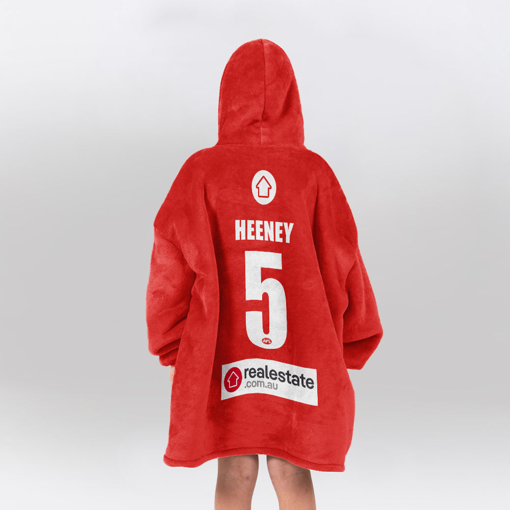 Sydney Football Unisex Blanket Hoodie