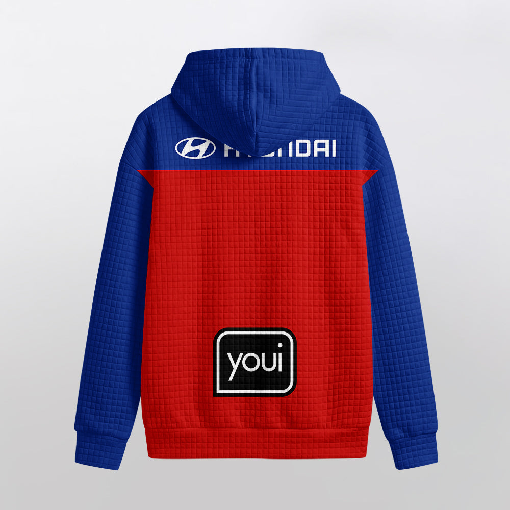 Brisbane Football Unisex Waffle Hoodie