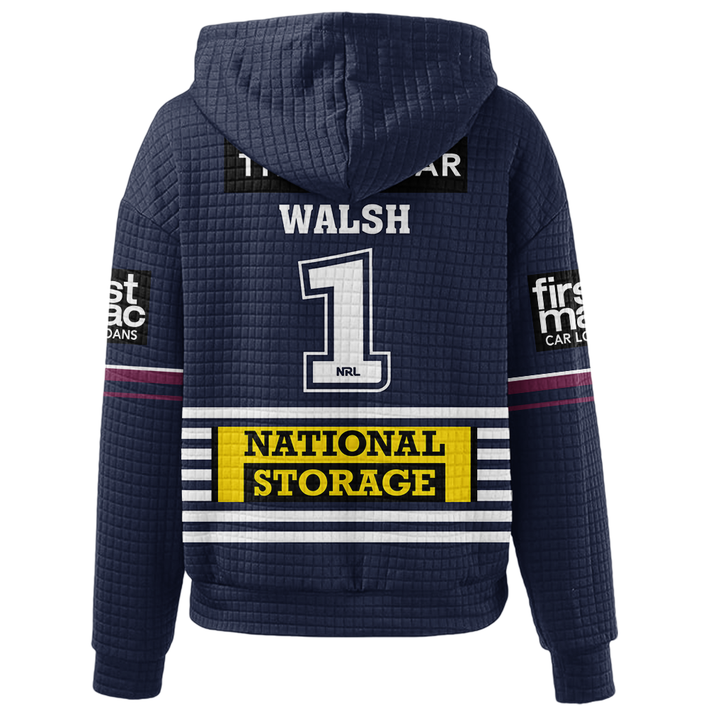 Brisbane Unisex Waffle Hoodie