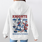 Newcastle Unisex Waffle Hoodie