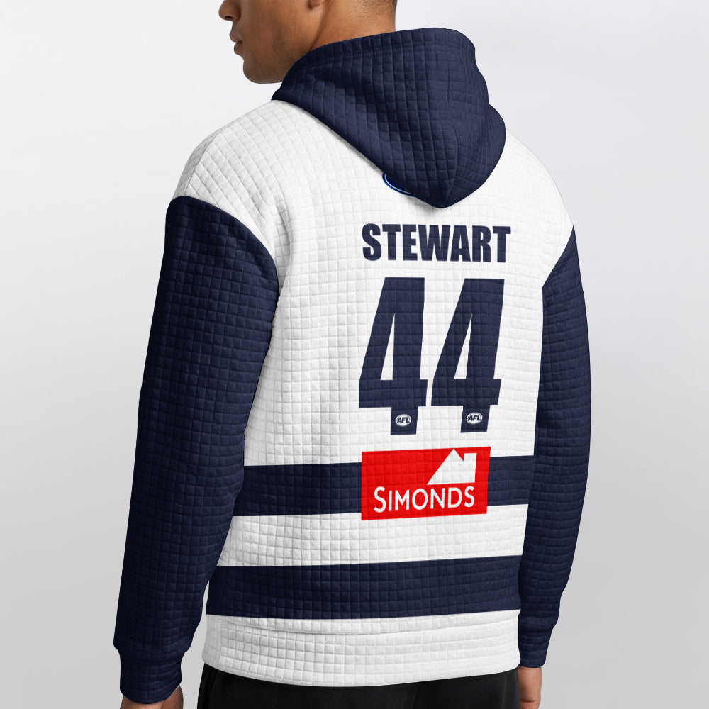 Geelong Football Unisex Waffle Hoodie