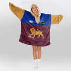 Brisbane Football Unisex Blanket Hoodie