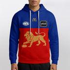 Brisbane Football Unisex Waffle Hoodie